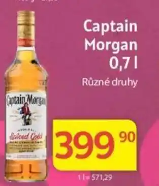 Kubík potraviny Captain Morgan 0,7L nabídka