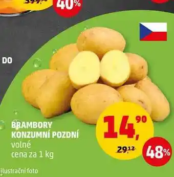 Penny Market BRAMBORY KONZUMNÍ POZDNÍ volné, 1 kg nabídka