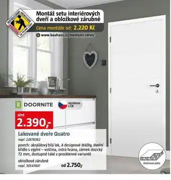 Bauhaus Lakované dveře Quatro nabídka
