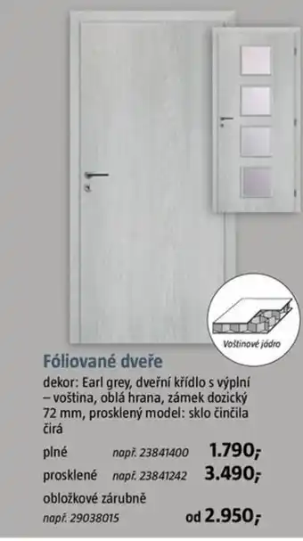 Bauhaus Fóliované dveře nabídka