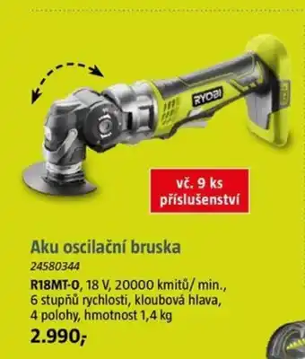 Bauhaus Aku oscilační bruska nabídka