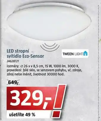 Bauhaus LED stropní svítidlo Eco-Sensor nabídka