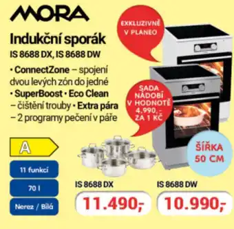 Planeo Elektro MORA Indukční sporák IS 8688 DX, IS 8688 DW nabídka