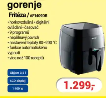 Gorenje Fritéza/AF1409DB