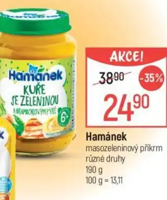 Globus Hamánek masozeleninový příkrm nabídka