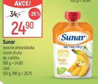 Globus Sunar ovocná přesnídávka nabídka