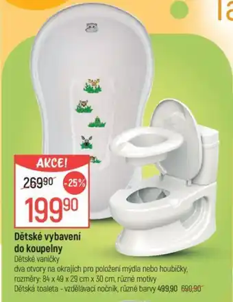 Dětské vybavení do koupelny