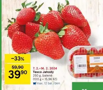 Tesco Tesco Jahody 250 g nabídka