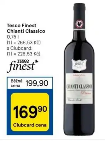 Tesco Tesco Finest Chianti Classico 0,75 l. nabídka