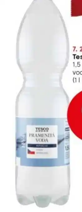 Tesco Tesco Voda 1,5 l. nabídka