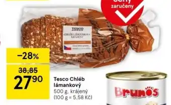 Tesco Tesco Chléb lámankový 500 g nabídka