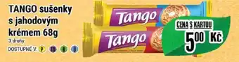Tamda Foods TANGO sušenky s jahodovým krémem 68g nabídka