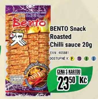 Tamda Foods BENTO Snack Roasted Chilli sauce 20g nabídka