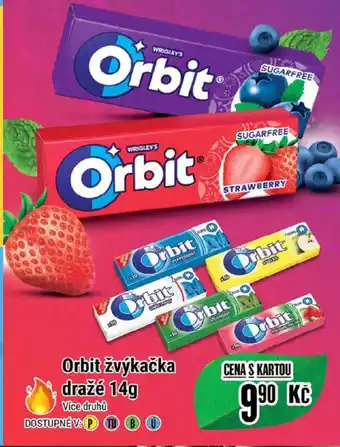 Tamda Foods Orbit žvýkačka dražé 14g nabídka