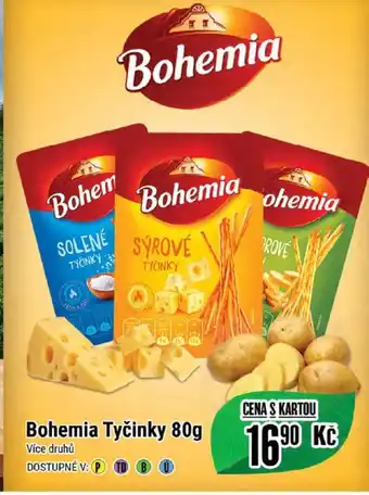 Tamda Foods Bohemia Tyčinky 80g nabídka