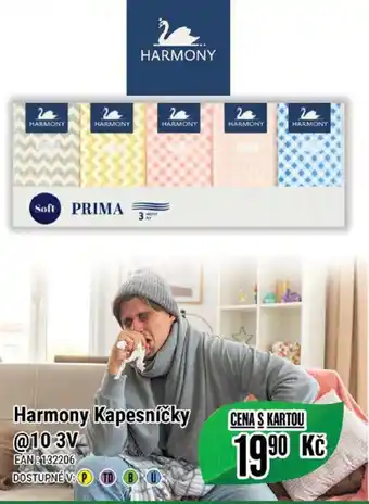 Tamda Foods Harmony Kapesníčky 10 3V nabídka