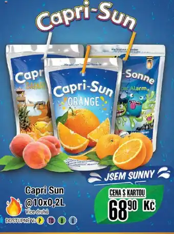 Tamda Foods Capri Sun 10x0,2L nabídka