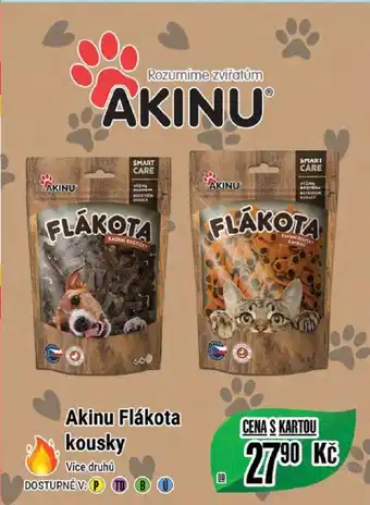 Tamda Foods Akinu Flákota kousky nabídka