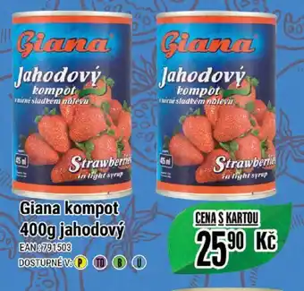 Tamda Foods Giana kompot 400g jahodový nabídka