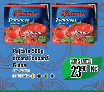 Tamda Foods Rajčata 500g drcená loupaná Giana nabídka