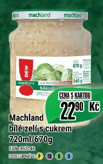 Tamda Foods Machland bílé zelí s cukrem 720ml/670g nabídka