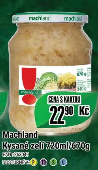 Tamda Foods Machland Kysané zelí 720ml/670g nabídka
