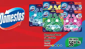 Tamda Foods Domestos Power 5 WC závěs 3x55g nabídka
