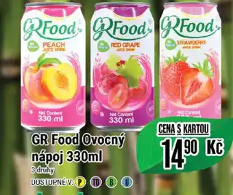 Tamda Foods GR Food Ovocný nápoj 330ml nabídka