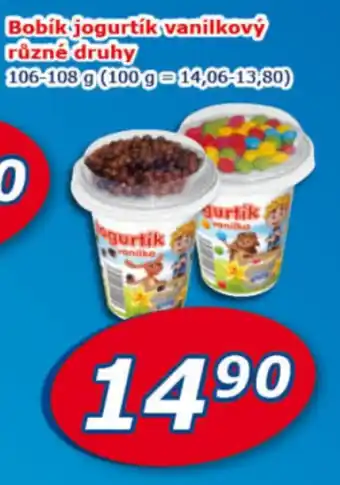 ESO MARKET Bobik jogurtik vanilkový různé druhy nabídka