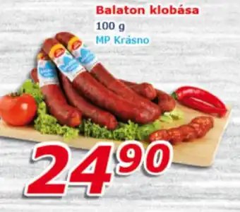 ESO MARKET Balaton klobása 100 g nabídka