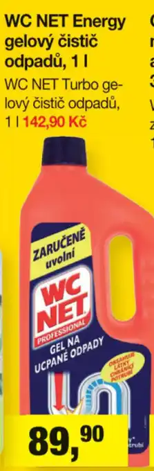 Šlak WC NET Energy gelový čistič odpadů, 1 l. nabídka