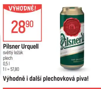 Globus Pilsner Urquell nabídka