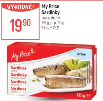 Globus My Price Sardinky nabídka