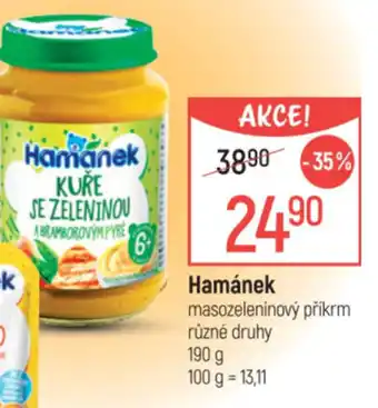 Globus Hamánek masozeleninový příkrm nabídka