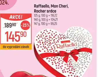 Globus Raffaello, Mon Cheri, Rocher srdce nabídka