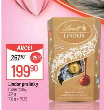 Globus Lindor pralinky nabídka