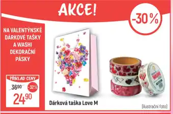 NA VALENTÝNSKÉ DÁRKOVÉ TAŠKY A WASHI DEKORAČNÍ PÁSKY