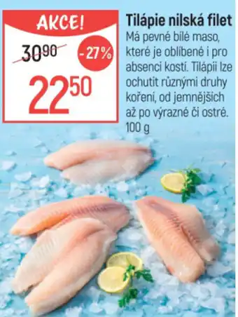 Globus Tilápie nilská filet nabídka