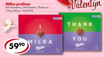 CBA Milka pralines nabídka