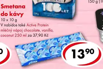 Smetana do kávy