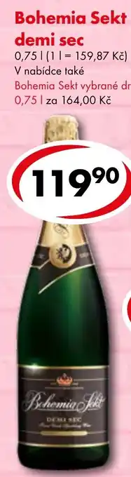 CBA Bohemia Sekt demi sec nabídka