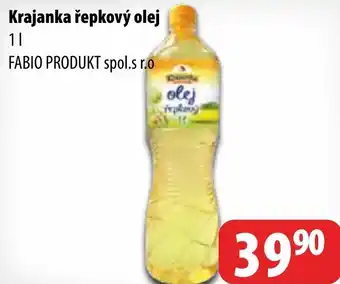 Partner Maloobchodní síť Krajanka řepkový olej nabídka