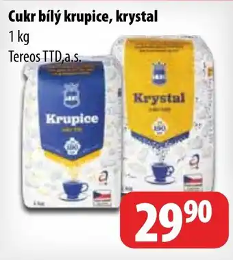 Partner Maloobchodní síť Cukr bílý krupice, krystal nabídka