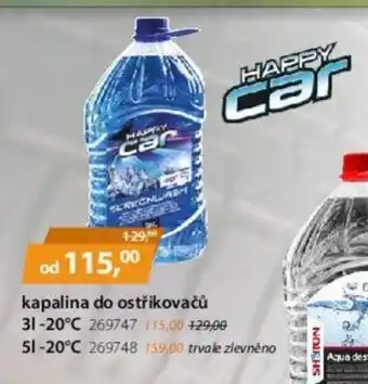 kapalina do ostřikovačů