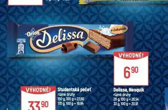 Globus Delissa, nesquik nabídka