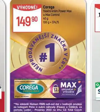 Globus Corega fixační krém nabídka