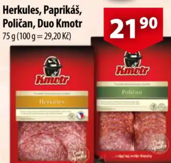 CBA Herkules, Paprikáš, Poličan, Duo Kmotr nabídka