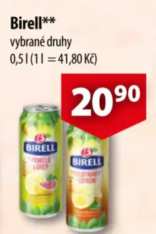 CBA Birell nabídka