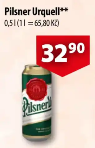 CBA Pilsner Urquell nabídka