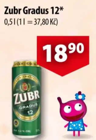 CBA Zubr Gradus 12 nabídka